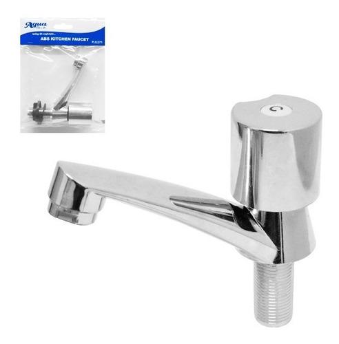 Llave Para Lavamanos De Plastico. Aqua Blue