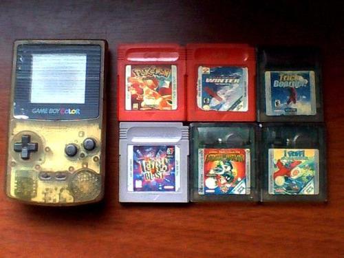 Nintendo Game Boy Color + 6 Juegos
