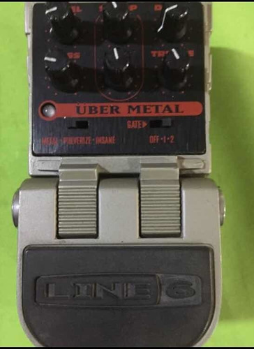 Pedal Uber Metal