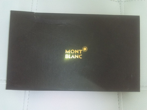 Porta Chequera Y Monedero Unisex Tipo Mont Blanc