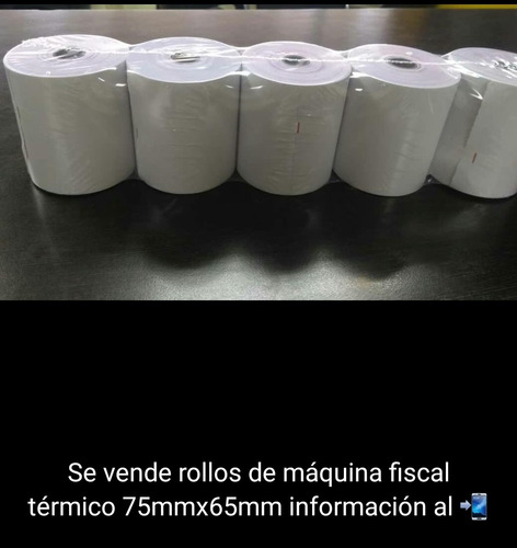 Rollos De Máquina Fiscal