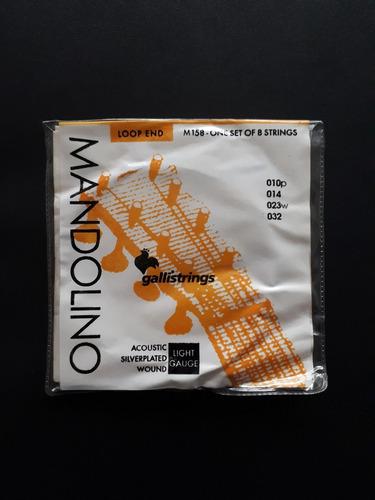 Set De Cuerdas Gallistrings Para Mandolina