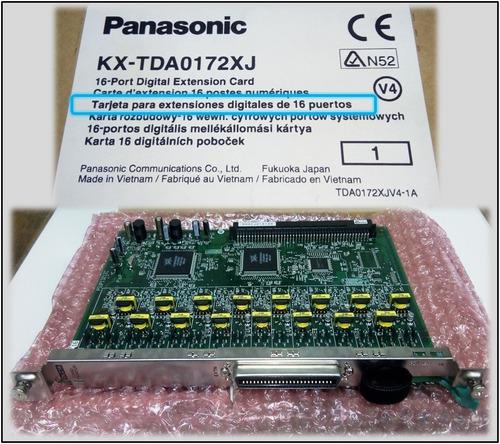Tarjetas Panasonic Para Ampliación De Lineas Y Extensiones.
