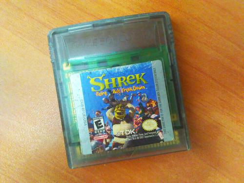 Video Juego / Game Boy Color / Shrek / Original