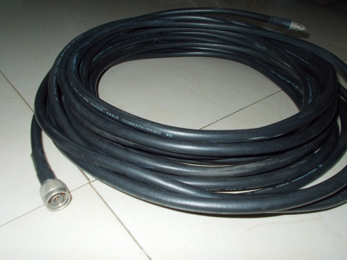 Cable Lmr400 Pigtail 15 Mts Conector Sma A N Para Antena Wif