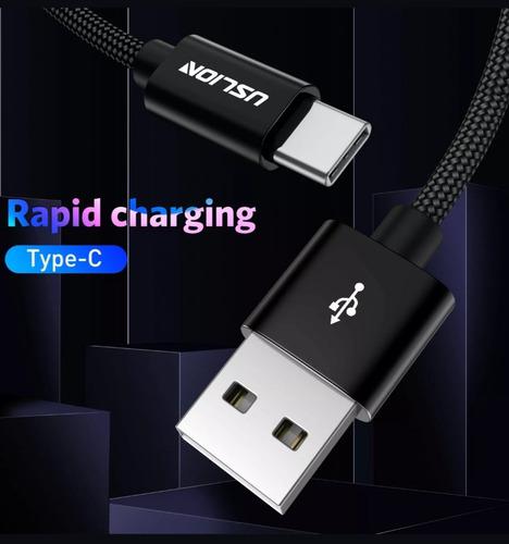 Cable Usb Tipo C Excelent Qc 3.0 Carga Rápida Xaomi Samsung