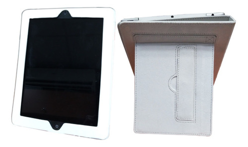 Estuche Protector Forro Tablet Para iPad  Y 6 Blanco