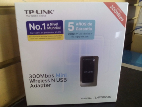 Mini Adaptador Inalambrico Usb Tplink Tlwn823n 300mbps