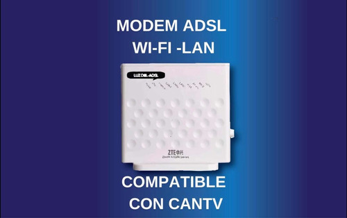 Modem-router Zte H108la Compatible Con Cantv 30vds