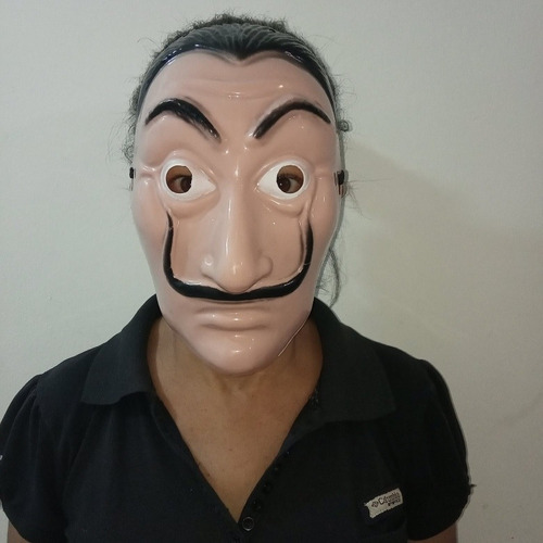 Máscaras La Casa De Papel Salvador Dali Máscara Netflix