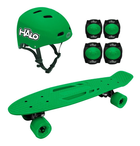 Patineta Halo Skateboart 6 Piezas