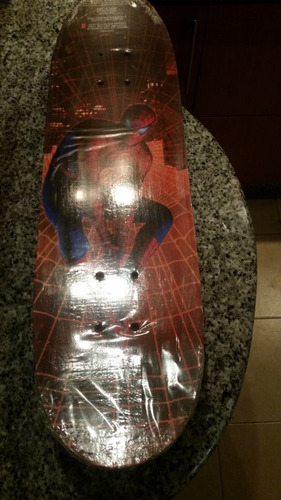 Patineta Spiderman Largo 70cm Ruedas