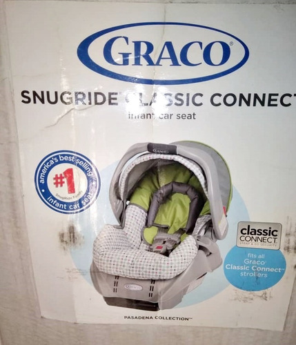 Portabebes Graco Con Base Para Carro Completamente Nuevo