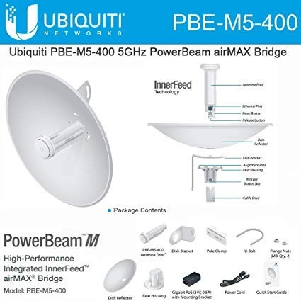 Power Beam Ubiquiti Pbe-mghz 150 Mbps Nuevos