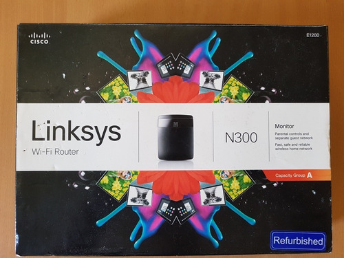 Router Cisco Linksys N300 E Wifi 4 Puertos Lan 