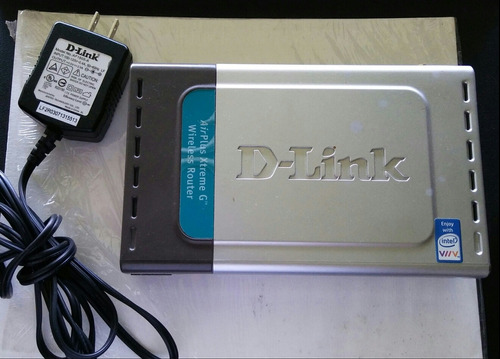 Router D-link. Modelo N°di-624