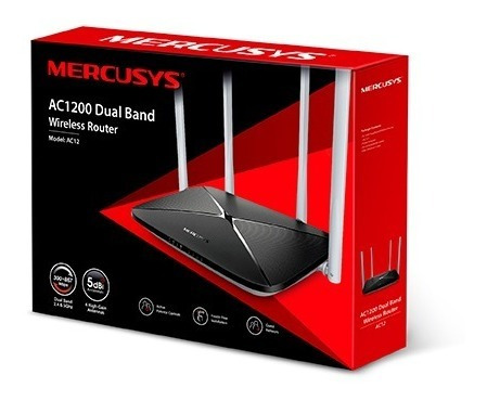 Router Inalambrico Dual Band mbps Mercusys Ac