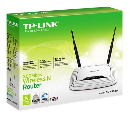Router Inalambrico Tp-link Tl-wr841n 300mbps 2 Antenas 30vd