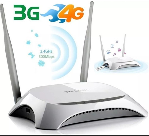 Router Inalambrico Tp-link -mr Usb 3g/4g 300mbps 5dbi