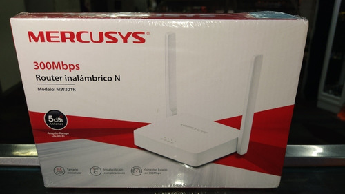 Router Inalámbrico 2 Antenas Mercusys Mw301r Tienda Ccct