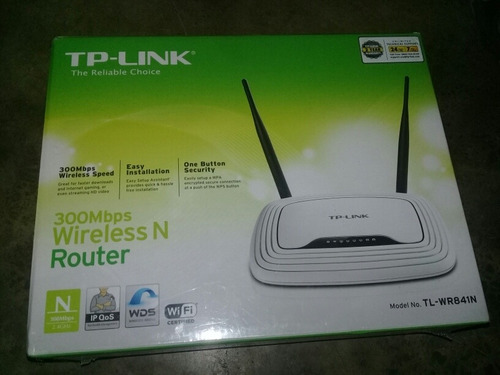 Router Inalámbrico Tp- Link 300 Tl-wr841n Antena Wifi