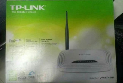 Router Tp -link Modelo Tl - Wr741nd Usado En Buen Estado