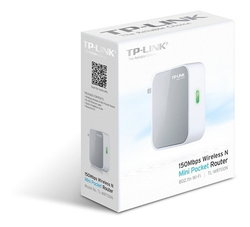 Router Tplink Tl-wr700n Inalambrico Mini Pocket Wifi Wireles