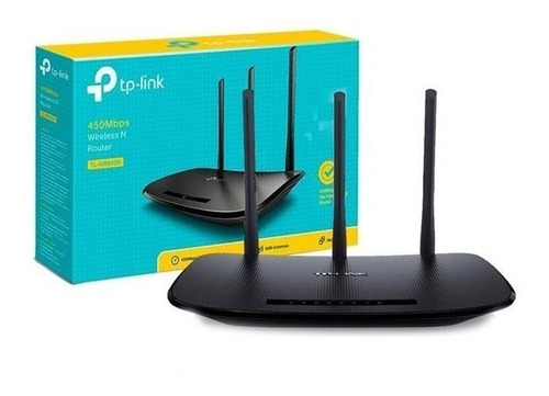 Router Wifi 3 Antenas Fijas Tp-link Tl-wr940n 450 Mbps