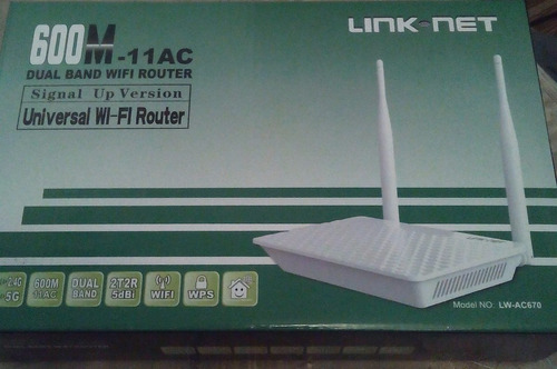 Router Wifi 600mbps Doble Banda Inalambrico Wireless Linknet