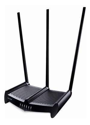 Router Wifi Tp Link Tl-wr 941hp Rompe Muros 3 Antenas 9dbi