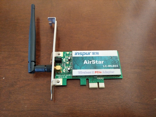 Tarjeta De Red Inalámbrica Para Wifi Airstar Pci Express