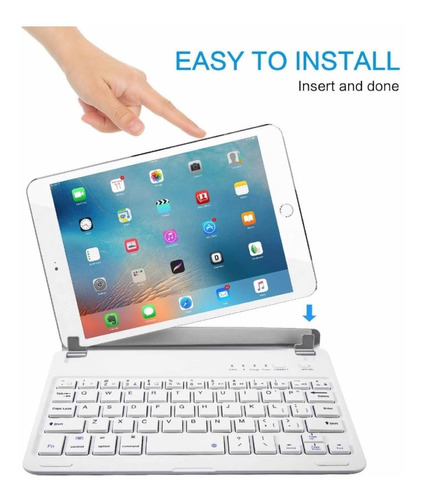 Teclado Inalámbrico (bluetooth) Para iPad Mini