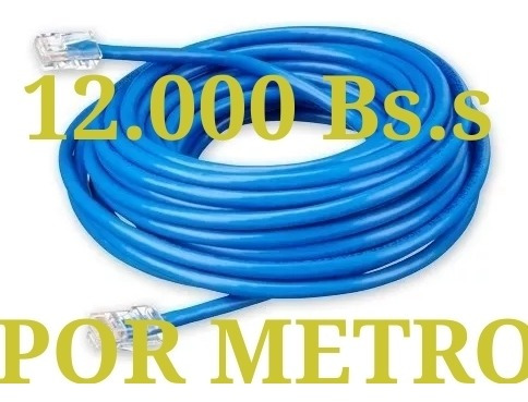 Vendo Cable Internet A Bs.s , Compra Mínima 45 Metros