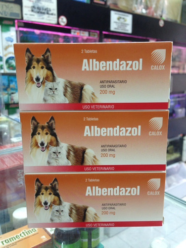 Albendazol Para Perros Y Gatos 200 Mg