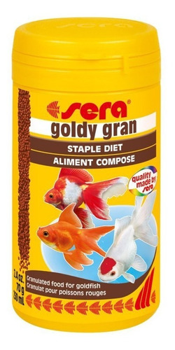 Alimento Peces Goldfish Granulados Sera 70 Grs