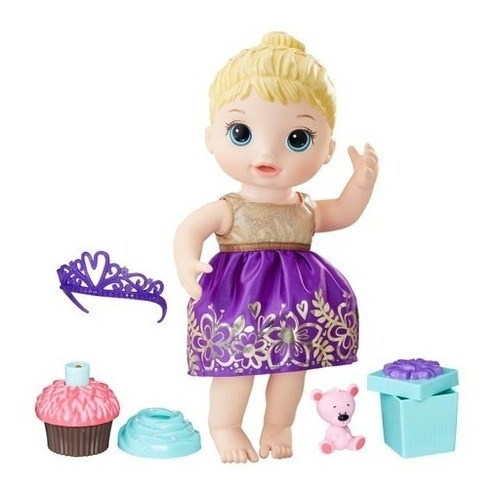 Baby Alive Cupcake Birthday Rubia Y Morena