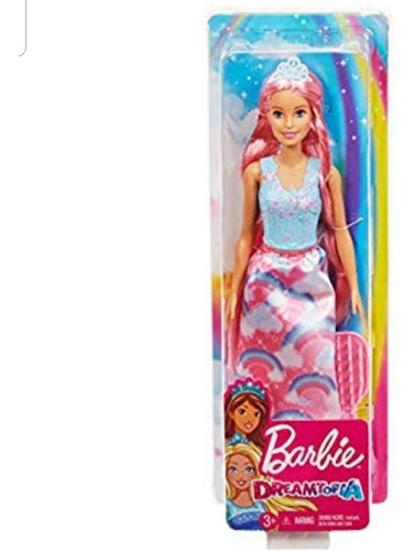 Barbie Dreamtopia Princesa Cabello Extralargo, Orig Mattel