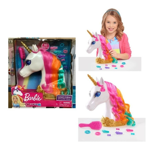 Barbie Dreamtopia Unicornio Peinados Fashion