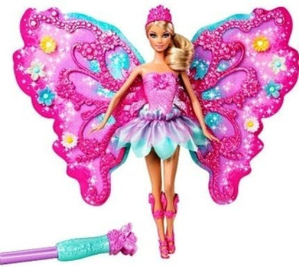 Barbie Hada Alas Y Flores