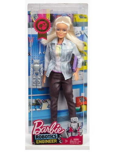 Barbie Ingeniera Robótica Muñeca, Rubio De Barbie