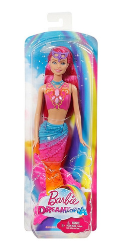 Barbie Sirena Dreamtopia Original Mattel Raimbow Fashion