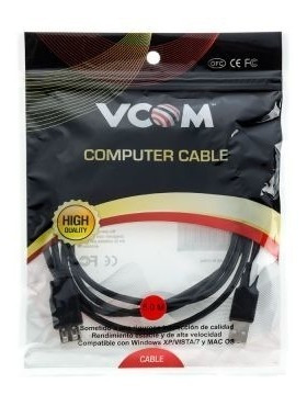 Cable Extension Usb Vcom Am/af 2.0 Black 5m