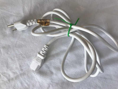 Cable Poder Ac Corriente, Computadoras, Monitor 3 Pines