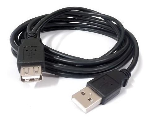 Cable Usb 2.0 Extensión Macho A Hembra 5 Mts