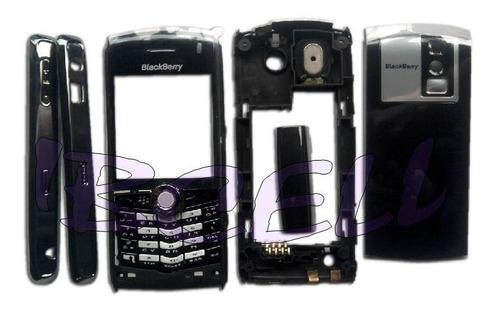 Carcasa Completa Blackberry Pearl 8100 8120 Negra