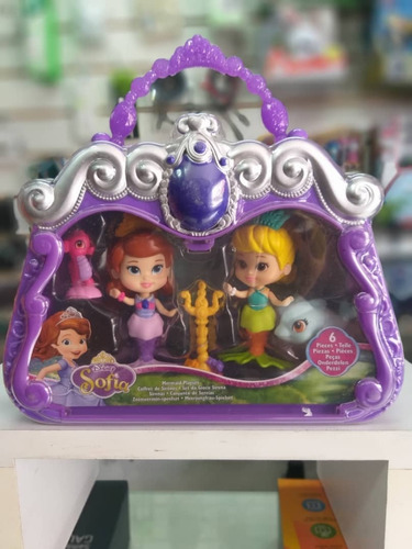 Estuche Princesa Sofía De Disney De 6 Y 8 Piezas