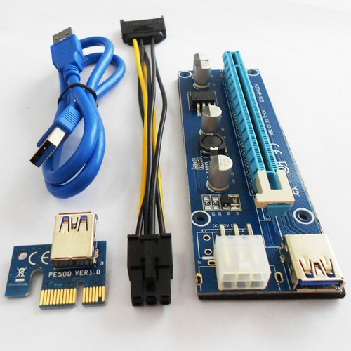 Extencion Riser Pci-e Version 006c Nuevos Sellados
