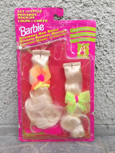 Extensiones Repuestos Peinados Mágicos De Barbie 100%