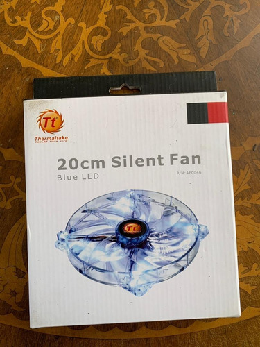 Fan Cooler Silencioso Thermaltake 20cm Led Azul