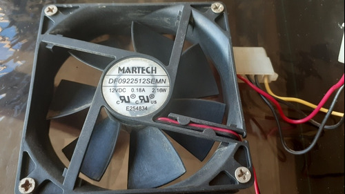 Fan Cooler Ventilador Pc Desktop Martech 12v 0.18amp